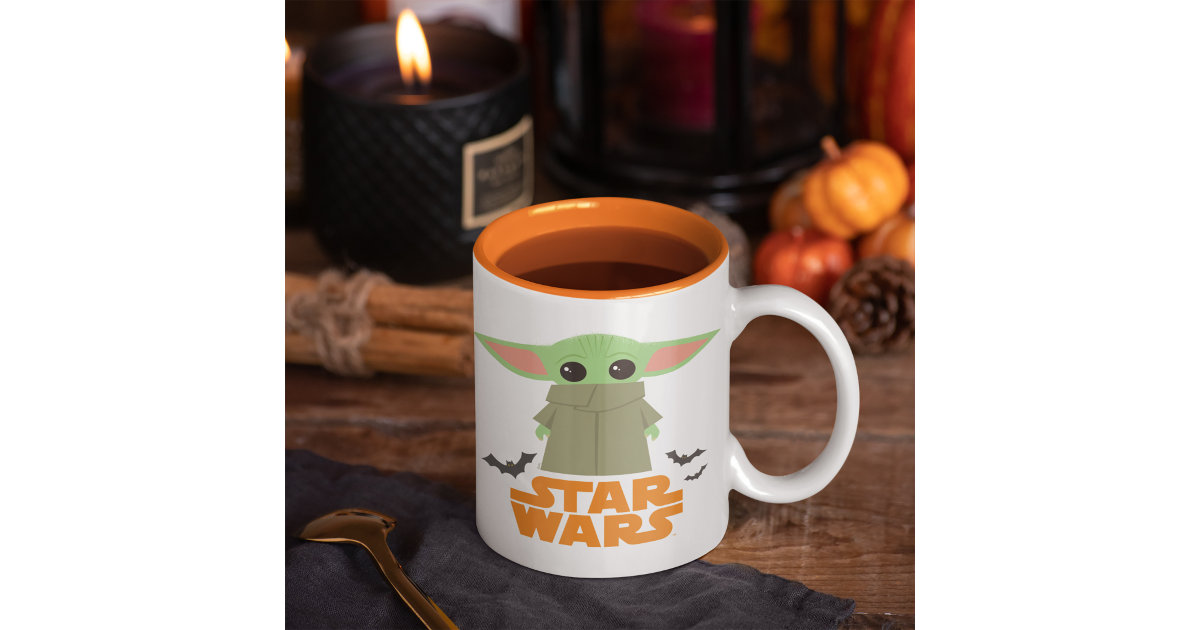 Star Wars, The Child - Cute Halloween Two-Tone Coffee Mug
