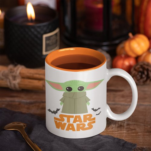 Star Wars  The Child _ Cute Halloween Two_Tone Coffee Mug