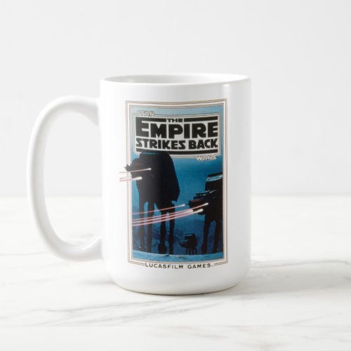 Star Wars The Empire Strikes Back Game Cover Coffee Mug