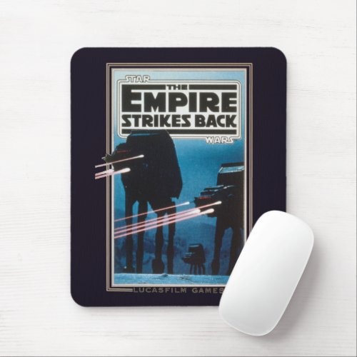 Star Wars The Empire Strikes Back Game Cover Mouse Pad
