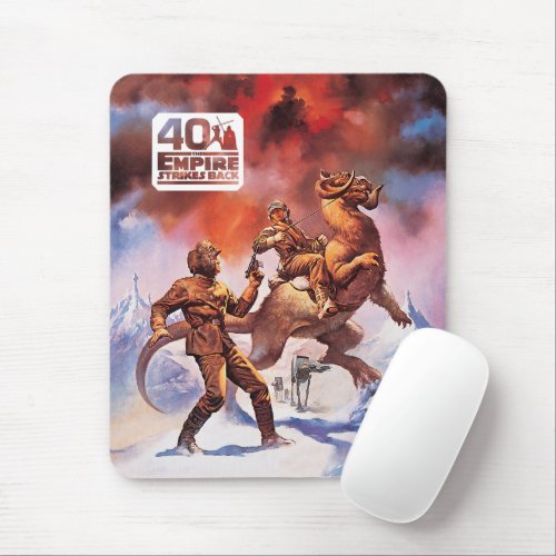 Star Wars The Empire Strikes Back Luke  Han Solo Mouse Pad