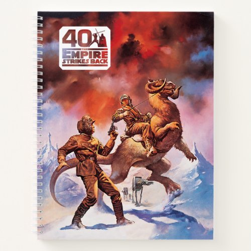 Star Wars The Empire Strikes Back Luke  Han Solo Notebook