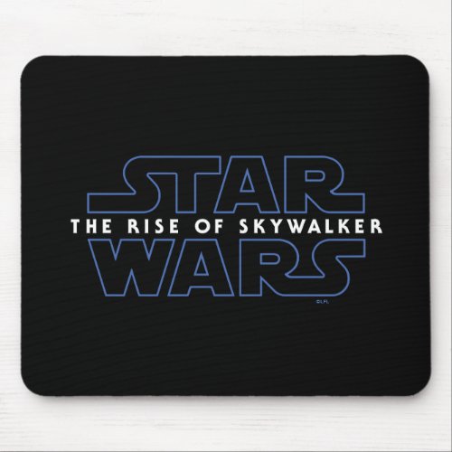 Star Wars The Rise of Skywalker Logo Mouse Pad