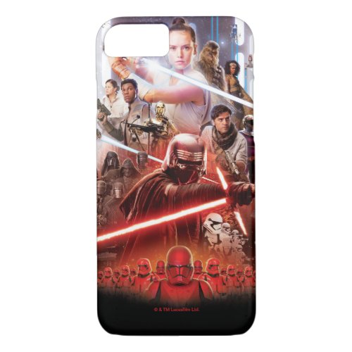 Star Wars The Rise Of Skywalker Theatrical Art iPhone 87 Case