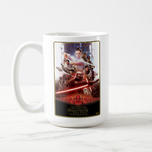 Star Wars The Rise Of Skywalker Theatrical Art Coffee Mug