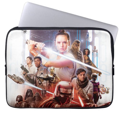 Star Wars The Rise Of Skywalker Theatrical Art Laptop Sleeve