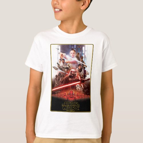 Star Wars The Rise Of Skywalker Theatrical Art T_Shirt