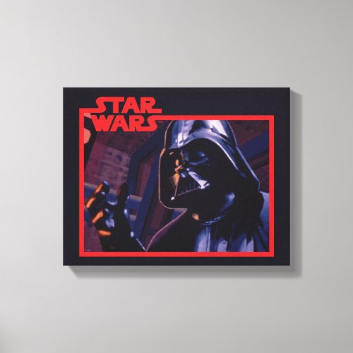Star Wars TIE Fighter Darth Vader Game Graphic Canvas Print