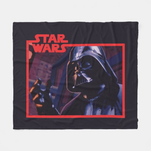Star Wars TIE Fighter Darth Vader Game Graphic Fleece Blanket