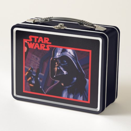 Star Wars TIE Fighter Darth Vader Game Graphic Metal Lunch Box