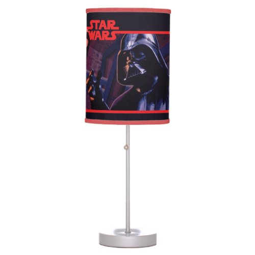 Star Wars TIE Fighter Darth Vader Game Graphic Table Lamp