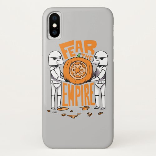 Star Wars  Troopers _ Fear The Empire iPhone X Case