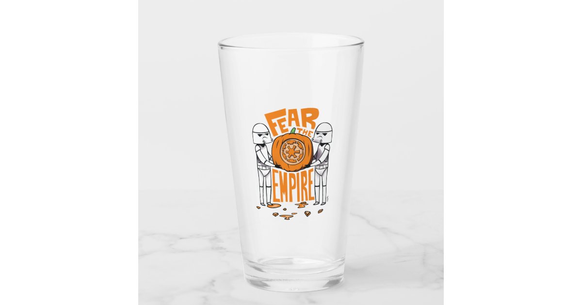 Star Wars Rebel & Empire Logos 16oz Pint Glass Set 2