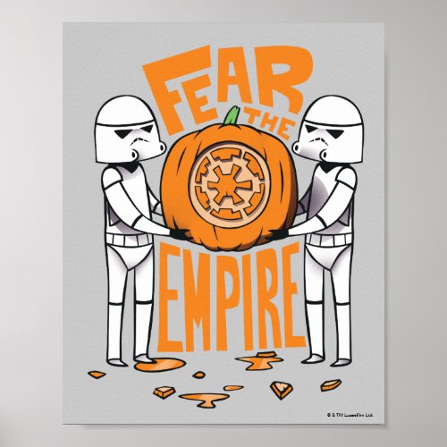 Star Wars  Troopers _ Fear The Empire Poster