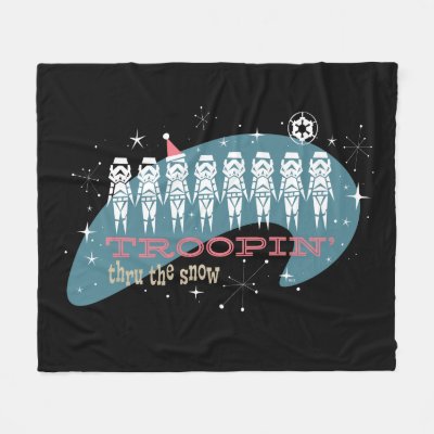 Star Wars | Troopin' thru the Snow Fleece Blanket