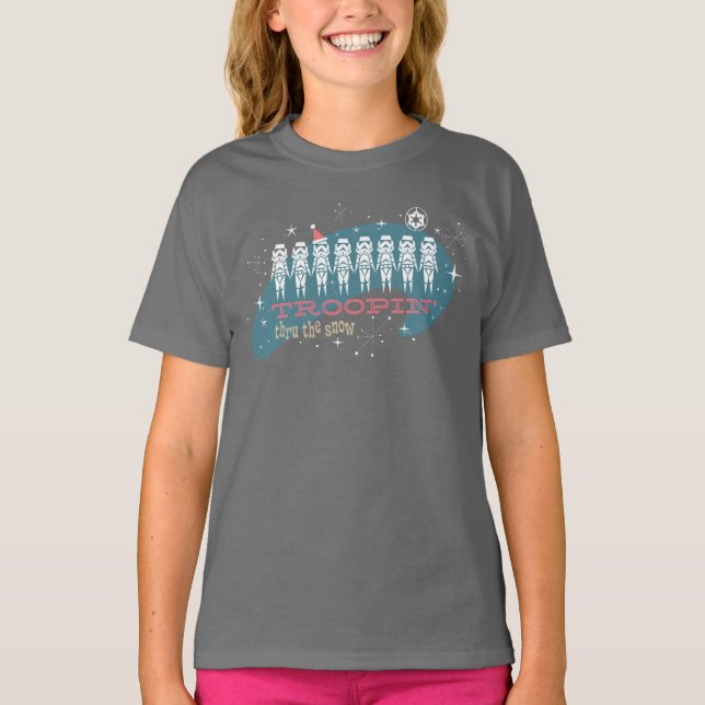 Star Wars | Troopin' thru the Snow T-Shirt (Front)