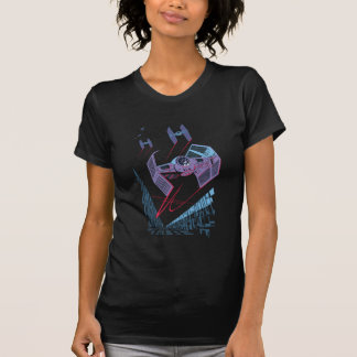 Star Wars Vader TIE Fighter Trench Run Pop-Art T-Shirt