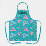 Star Wars Vehicles Neon 90's Pattern Apron