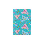 Star Wars Vehicles Neon 90's Pattern Passport Holder