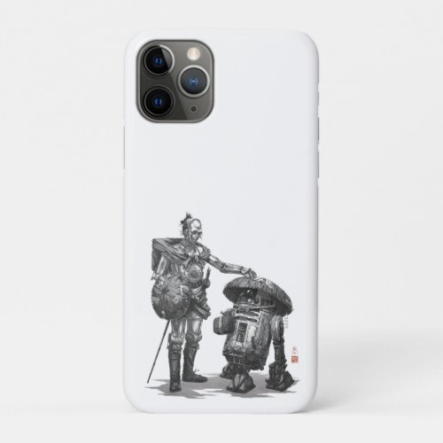 Star Wars Visions _ The Duel  C_3PO  R2_D2 iPhone 11 Pro Case