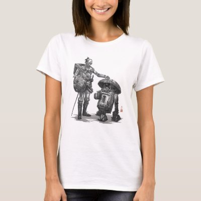 Star Wars: Visions - The Duel | C-3PO &amp; R2-D2 T-Shirt