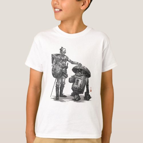 Star Wars Visions _ The Duel  C_3PO  R2_D2 T_Shirt