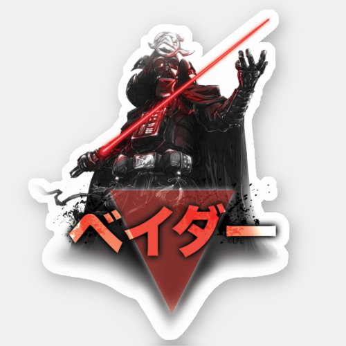 Star Wars Visions _ The Duel  Darth Vader Homage Sticker
