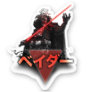 Star Wars: Visions - The Duel | Darth Vader Homage Sticker