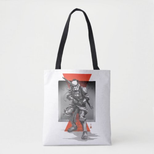 Star Wars Visions _ The Duel  Stormtrooper Tote Bag