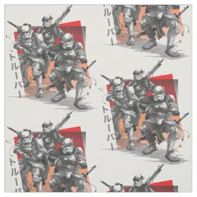 Star Wars: Visions - The Duel | Stormtroopers Fabric