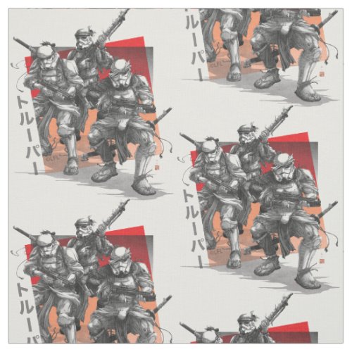 Star Wars Visions _ The Duel  Stormtroopers Fabric