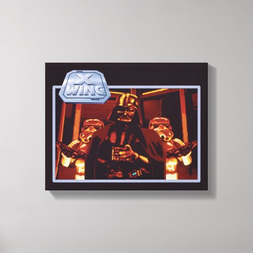 Star Wars X_Wing Darth Vader Video Game Graphic Canvas Print