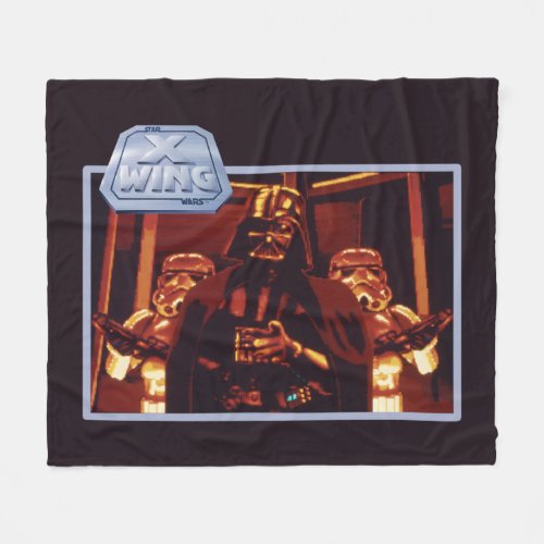 Star Wars X_Wing Darth Vader Video Game Graphic Fleece Blanket