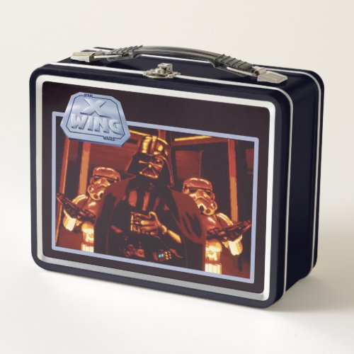 Star Wars X_Wing Darth Vader Video Game Graphic Metal Lunch Box