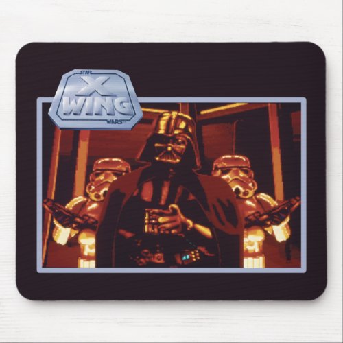 Star Wars X_Wing Darth Vader Video Game Graphic Mouse Pad