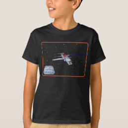 Star Wars: X-Wing Flight Over Starfield Graphic T-Shirt