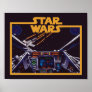 Star Wars: X-Wing HUD Retro Video Game Graphic Poster