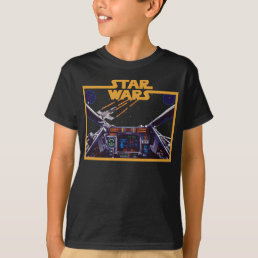 Star Wars: X-Wing HUD Retro Video Game Graphic T-Shirt