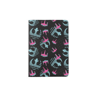 Star Wars X-Wing Starfighter Rebel Neon Pattern Passport Holder