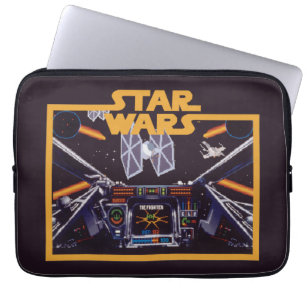 Star Wars: X-Wing Vs TIE Fighter Retro Video Game Laptop Sleeve