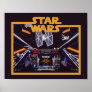 Star Wars: X-Wing Vs TIE Fighter Retro Video Game Poster