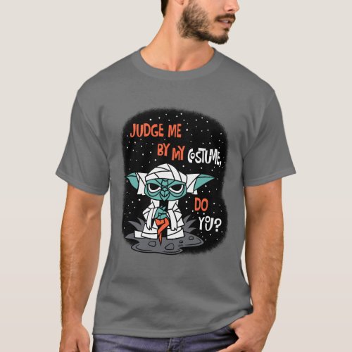 Star Wars  Yoda Judge Me By My Costume Do You T_Shirt