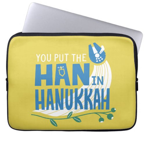 Star Wars You Put the Han in Hanukkah Laptop Sleeve