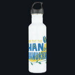 Star Wars "You Put the Han in Hanukkah" Stainless Steel Water Bottle<br><div class="desc">Check out this funny Millennium Falcon graphic that reads: "You put the Han in Hanukkah"!</div>