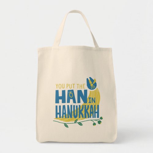 Star Wars You Put the Han in Hanukkah Tote Bag