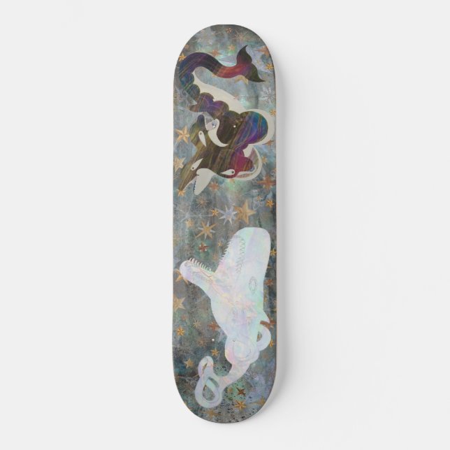 Star Whale Battle: Orcerberus vs Mobius D Skateboard (Front)
