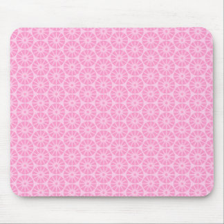 Star Wheel Pattern - Shades of Pink Mouse Pad