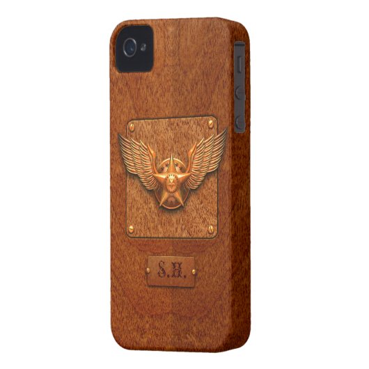 Star Wing iPhone 4/4s case (Back Left)