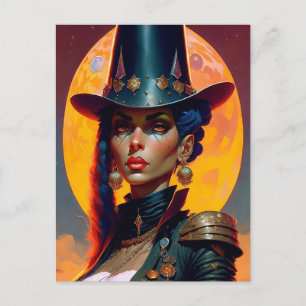Star Witch Postcard