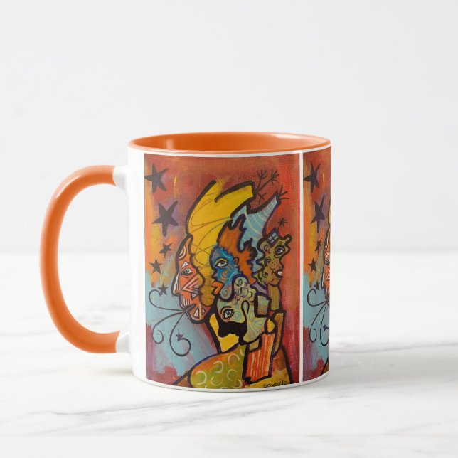 "Star Woman" Beverage Mug (Left)
